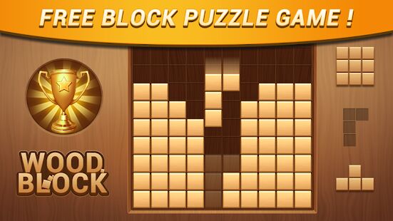 Скачать бесплатно Wood Block - Classic Block Puzzle Game [Мод безлимитные монеты] 1.0.5 - RU apk на Андроид