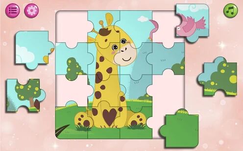 Скачать бесплатно Детская игра-головоломка для девочек и мальчиков [Мод открытые уровни] 3.1 - RU apk на Андроид