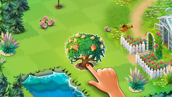 Скачать бесплатно Merge Gardens [Мод много денег] 1.2.18 - RUS apk на Андроид