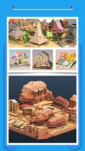 Скачать бесплатно Pocket World 3D - Assemble models unique puzzle [Мод открытые уровни] 1.8.1.1 - RUS apk на Андроид