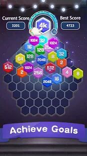 Скачать бесплатно HexPop: составь 2048, бесплатно игры на логику [Мод много денег] 2.201 - RU apk на Андроид