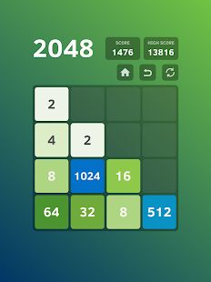 Скачать бесплатно 2048 [Мод безлимитные монеты] Зависит от устройства - Русская версия apk на Андроид