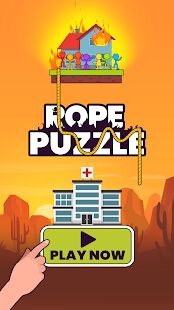 Скачать бесплатно Rope Puzzle [Мод безлимитные монеты] 1.0.37 - RUS apk на Андроид