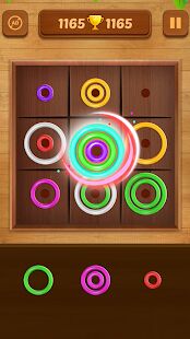 Скачать бесплатно Color Rings - Colorful Puzzle Game [Мод много денег] 3.4 - Русская версия apk на Андроид