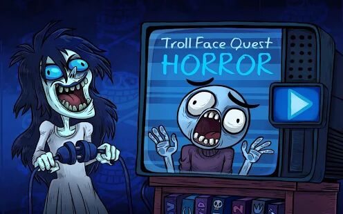 Скачать бесплатно Troll Face Quest Horror [Мод много денег] 2.2.3 - Русская версия apk на Андроид