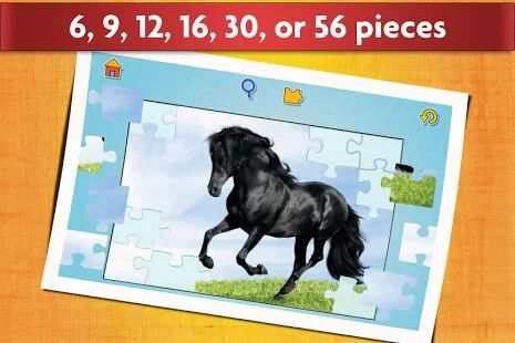 Скачать бесплатно Игра Лошади - Головоломка для детей и взрослых 