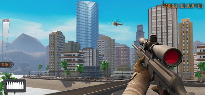 Скачать бесплатно Sniper 3D: снайпер 3д стрелялки игры без интернета [Мод много денег] 3.31.1 - RUS apk на Андроид