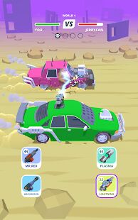Скачать бесплатно Desert Riders - Car Battle Game [Мод открытые покупки] 1.2.7 - RUS apk на Андроид