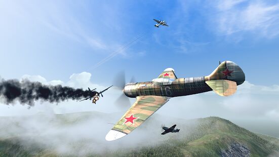 Скачать бесплатно Warplanes: WW2 Dogfight [Мод меню] 2.1.1 - RUS apk на Андроид