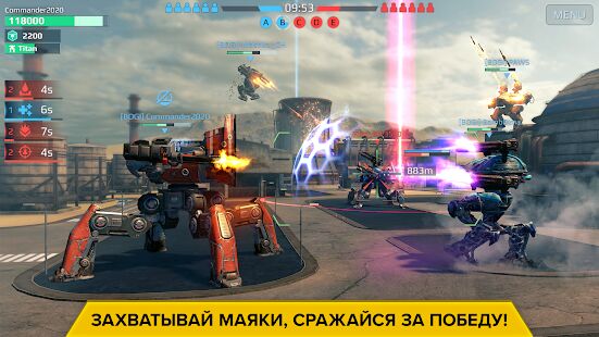 Скачать бесплатно War Robots. Тактические PvP сражения 6v6 [Мод меню] 7.0.1 - Русская версия apk на Андроид