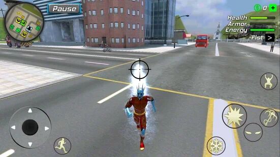 Скачать бесплатно Snow Storm Superhero [Мод открытые уровни] 1.1.3 - RUS apk на Андроид