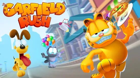 Скачать бесплатно Garfield Rush [Мод меню] 4.7.7 - RUS apk на Андроид