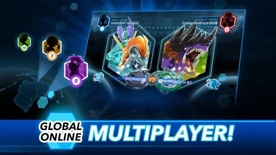 Скачать бесплатно BEYBLADE BURST app [Мод безлимитные монеты] Зависит от устройства - RUS apk на Андроид