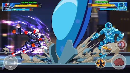 Скачать бесплатно Robot Super: Hero Champions [Мод меню] 1.0.8 - Русская версия apk на Андроид