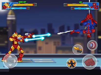 Скачать бесплатно Robot Super: Hero Champions [Мод меню] 1.0.8 - Русская версия apk на Андроид