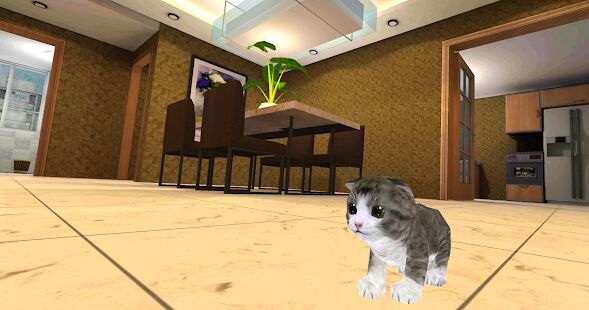 Скачать бесплатно Котенок Кошка Симулятор 3D [Мод много монет] 2.0.4 - RUS apk на Андроид