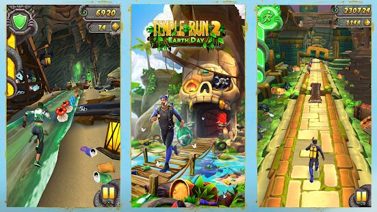 Скачать бесплатно Temple Run 2 [Мод много денег] 1.76.0 - Русская версия apk на Андроид