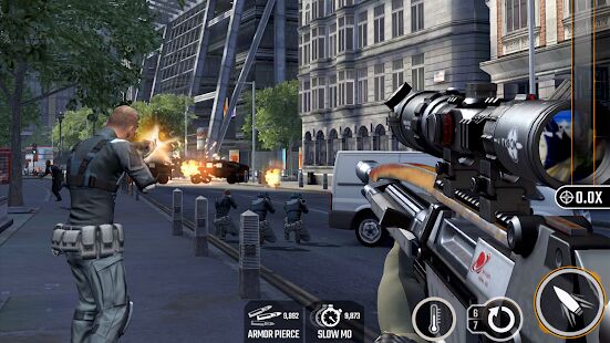 Скачать бесплатно Sniper Strike  [Мод много монет] 500073 - RUS apk на Андроид