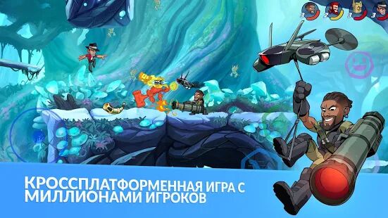 Скачать бесплатно Brawlhalla [Мод много денег] 5.06 - RU apk на Андроид