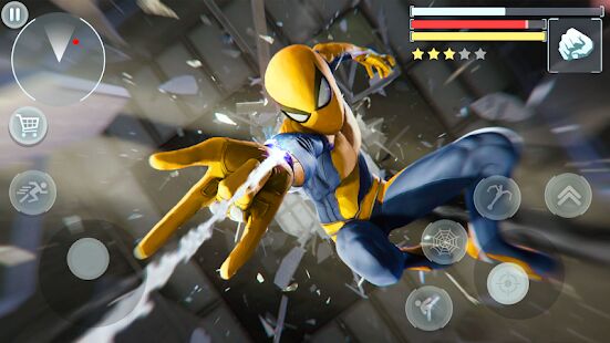 Скачать бесплатно Spider Hero - Super Crime City Battle [Мод безлимитные монеты] 1.0.10 - RU apk на Андроид