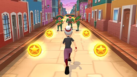 Скачать бесплатно Angry Gran Run - Running Game [Мод открытые уровни] 2.17.1 - RU apk на Андроид