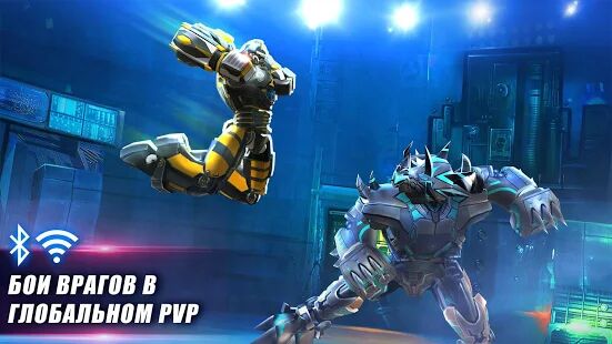 Скачать бесплатно Real Steel World Robot Boxing [Мод открытые уровни] 57.57.118 - RU apk на Андроид