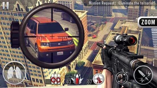 Скачать бесплатно Элитный снайпер 3D - Sniper Shot [Мод открытые уровни] Зависит от устройства - RU apk на Андроид