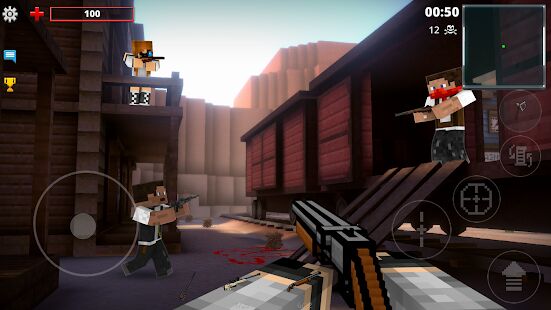 Скачать бесплатно Pixel Strike 3D - FPS Battle Royale [Мод открытые покупки] 8.7.1 - RUS apk на Андроид