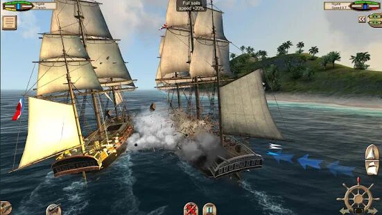 Скачать бесплатно The Pirate: Caribbean Hunt [Мод открытые уровни] 9.6 - Русская версия apk на Андроид