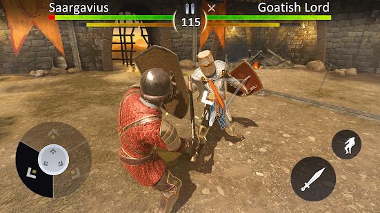 Скачать бесплатно Knights Fight 2: честь и слава [Мод открытые покупки] 1.5.5 - RUS apk на Андроид