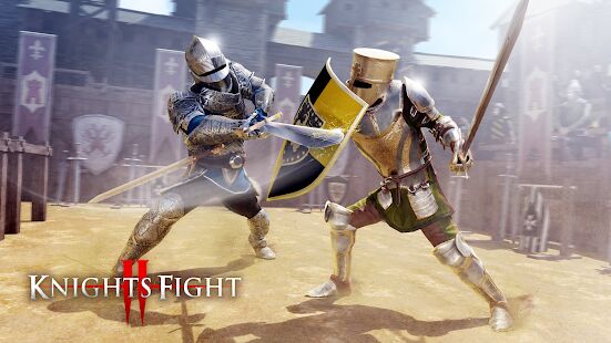 Скачать бесплатно Knights Fight 2: честь и слава [Мод открытые покупки] 1.5.5 - RUS apk на Андроид