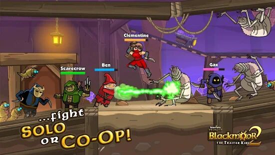 Скачать бесплатно Blackmoor 2: Fantasy Action Platformer [Мод открытые покупки] 9.3 - RUS apk на Андроид