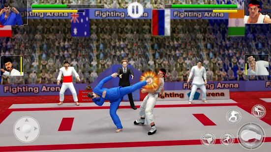 Скачать бесплатно Карате Борьба Игры: Kung Fu King Final Fight [Мод много денег] 2.5.7 - Русская версия apk на Андроид