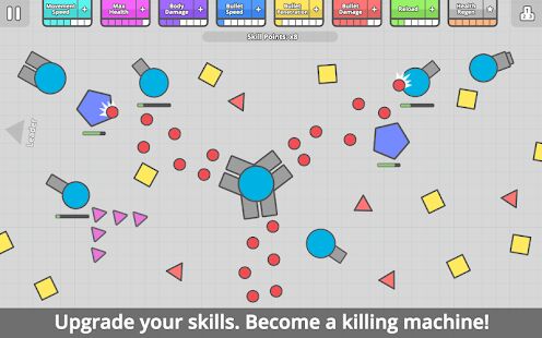 Скачать бесплатно diep.io [Мод открытые покупки] 1.3.0 - RU apk на Андроид