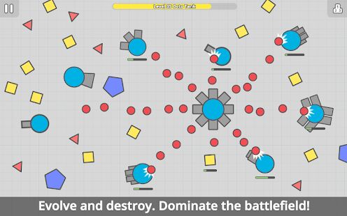 Скачать бесплатно diep.io [Мод открытые покупки] 1.3.0 - RU apk на Андроид