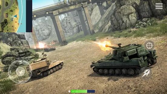 Скачать бесплатно War of Tanks: Танки онлайн [Мод меню] 1.3.1 - RU apk на Андроид