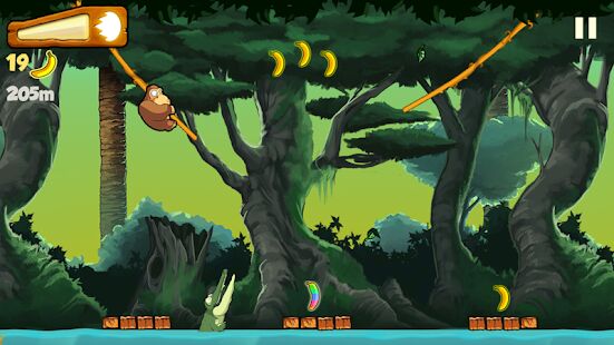 Скачать бесплатно Banana Kong [Мод открытые уровни] 1.9.7.3 - RUS apk на Андроид