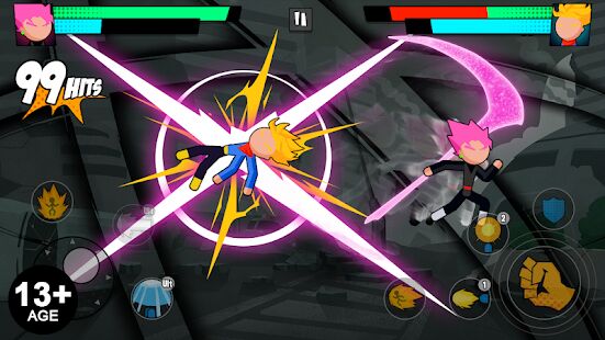 Скачать бесплатно Super Dragon Stickman Battle - Warriors Fight [Мод меню] 1.1.10 - RU apk на Андроид
