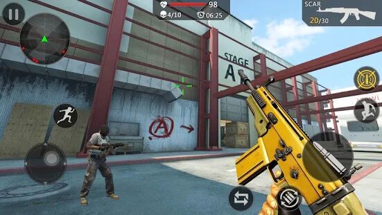 Скачать бесплатно Fury Strike : Anti-Terrorism Shooter [Мод много денег] 1.0.6 - RU apk на Андроид