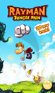 Скачать бесплатно Rayman Jungle Run [Мод открытые уровни] 2.4.3 - Русская версия apk на Андроид