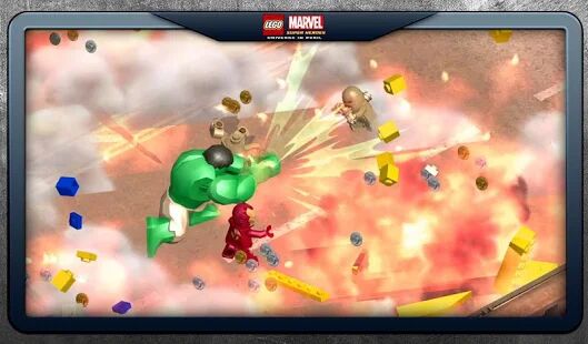 Скачать бесплатно LEGO® Marvel Super Heroes [Мод много монет] 2.0.1.17 - RUS apk на Андроид