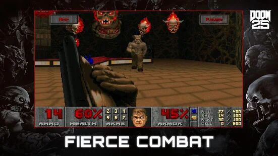 Скачать бесплатно DOOM II [Мод много монет] 1.0.8.209 - Русская версия apk на Андроид