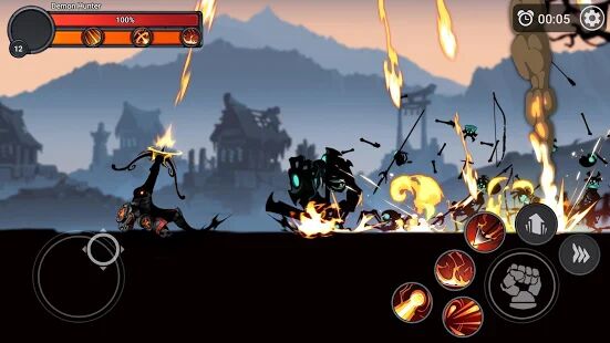 Скачать бесплатно Stickman Master: League Of Shadow - Ninja Fight [Мод меню] 1.7.7 - Русская версия apk на Андроид