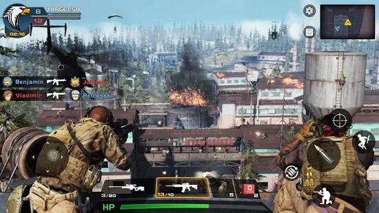 Скачать бесплатно Шутер Critical Action :Gun Strike Ops [Мод меню] 2.6.16 - RU apk на Андроид