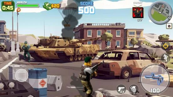 Скачать бесплатно Grand Gangster City: Pixel 3D Gun Crime Game [Мод много монет] 1.0.5 - RUS apk на Андроид