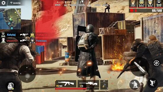 Скачать бесплатно Encounter Strike:Real Commando Secret Mission 2020 [Мод открытые уровни] 1.2.2 - Русская версия apk на Андроид