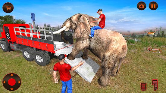 Скачать бесплатно Wild Animals Transport Simulator:Animal Rescue Sim [Мод открытые покупки] Зависит от устройства - RU apk на Андроид