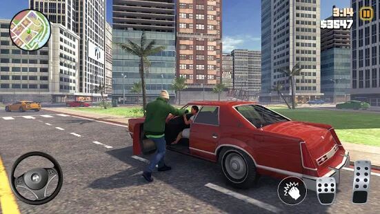 Скачать бесплатно Grand Gangster Auto Crime - Theft Crime Simulator [Мод открытые покупки] 2.0.4 - RUS apk на Андроид