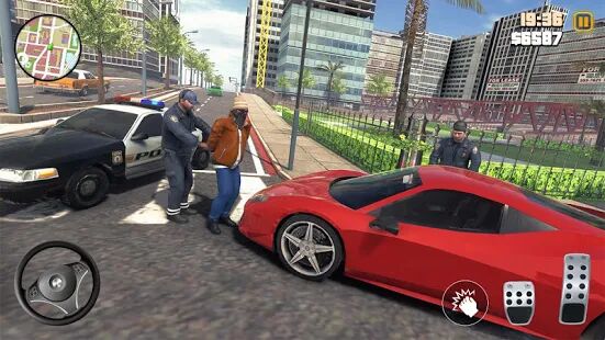 Скачать бесплатно Grand Gangster Auto Crime - Theft Crime Simulator [Мод открытые покупки] 2.0.4 - RUS apk на Андроид