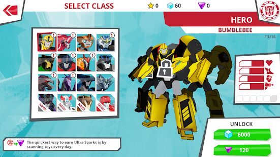 Скачать бесплатно Transformers: RobotsInDisguise [Мод открытые уровни] 1.9.0 - RUS apk на Андроид